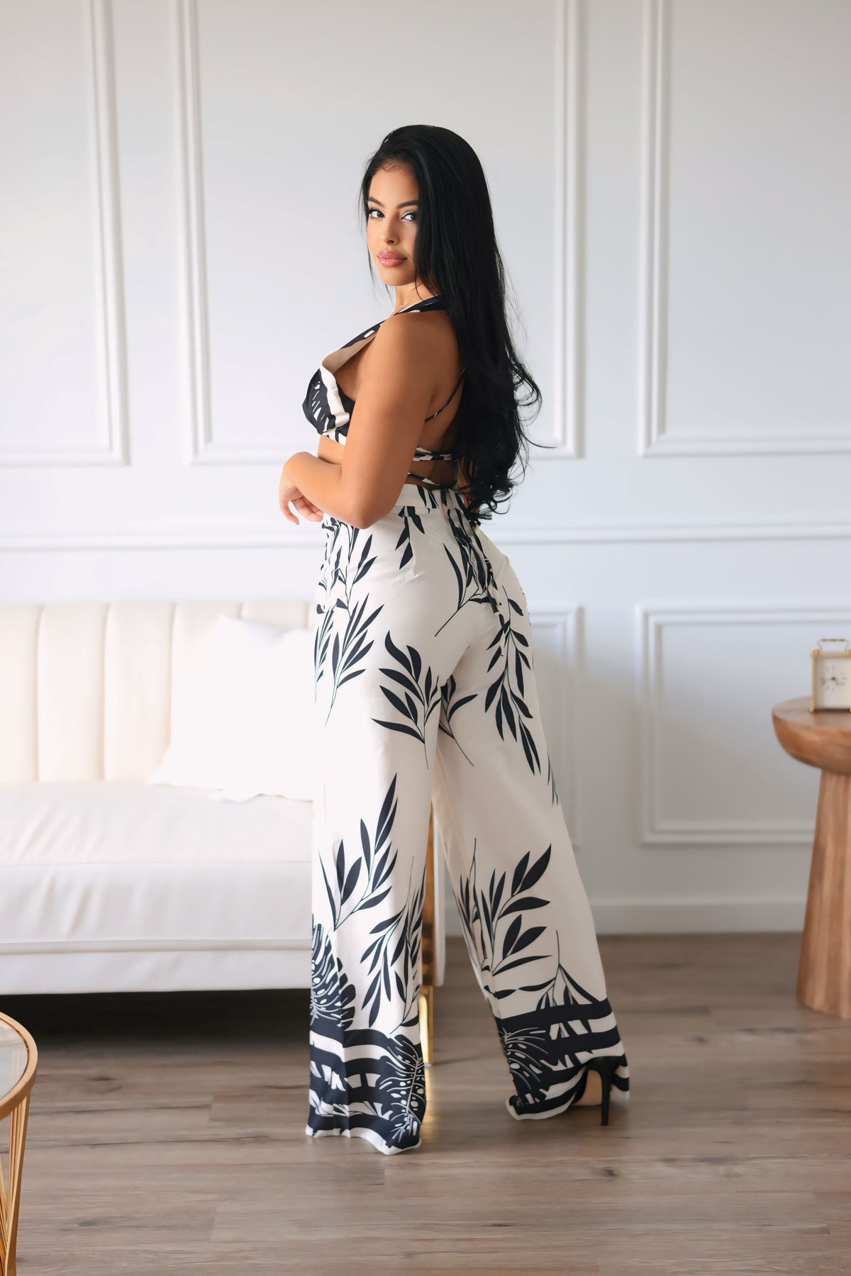 Modern Muse Halter Pants Set
