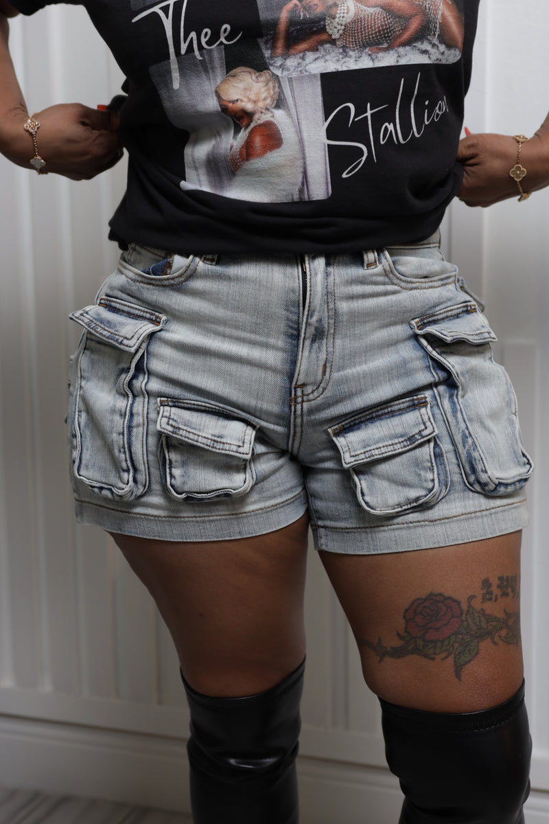 Pocket Perfect Denim Shorts
